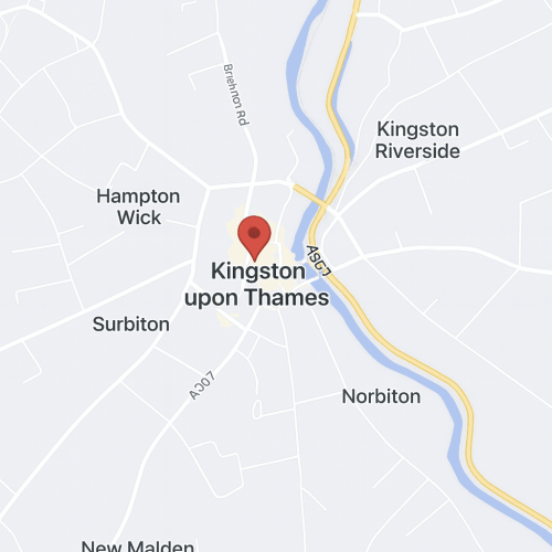 Kingston upon Thames Map Overview